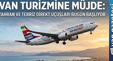 Van-İran Arasında Doğrudan Uçuşlar Başlıyor