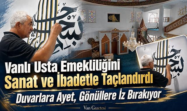 Vanlı Usta Emekliliğini Hayra Adadı