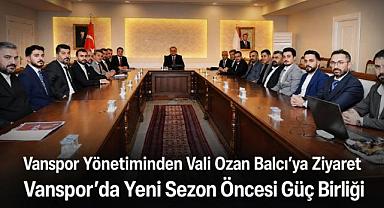 Vanspor’da Yeni Sezon Öncesi Güç Birliği