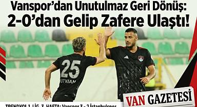 Vanspor’dan Nefes Kesen Galibiyet