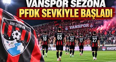 Vanspor Sezona PFDK Sevkiyle Başladı