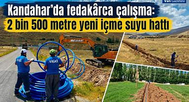 Zorlu koşullarda altyapı mesaisi