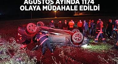 Ağustos Ayında 1174 Olaya müdahale edildi