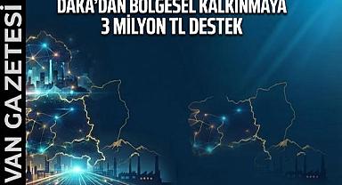 DAKA’dan Bölgesel Kalkınmaya 3 Milyon TL Destek 