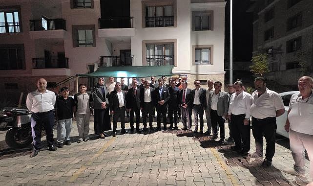Türkmenoğlu Çatak'ta Esnaf ve Vatandaşlarla Bir Araya Geldi