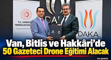 Van Basınına Drone Eğitimi Desteği