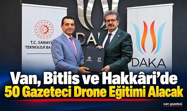 Van Basınına Drone Eğitimi Desteği
