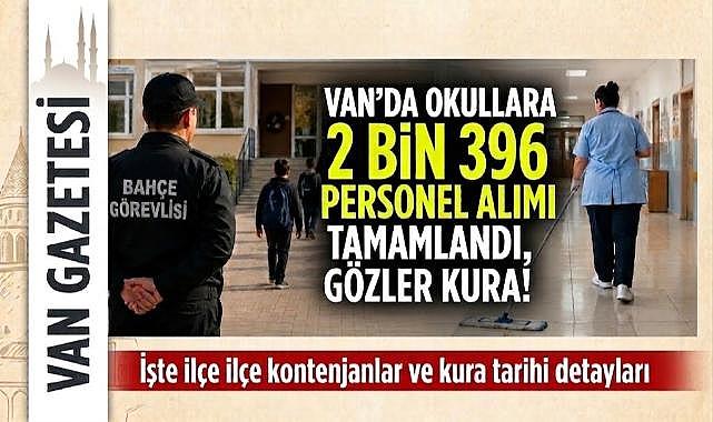 Van'da Gözler Kura Çekiminde