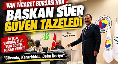 Başkan Süer Güven Tazeledi