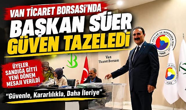 Başkan Süer Güven Tazeledi