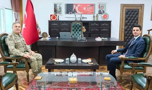 Tuğgeneral Avkıran’dan Kaymakam Kartal’a Hayırlı Olsun Ziyareti