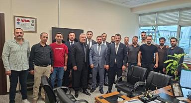 Türk Yerel Hizmet-Sen Heyeti Van’da Yoğun Temaslarda