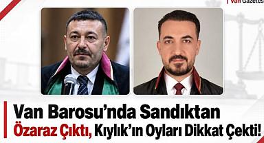 Van Barosu’nda Başkanlık Yarışı Sona Erdi