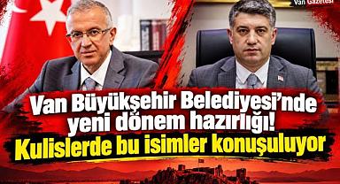 Van Büyükşehir Belediyesi'nde görev değişikliği!