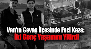 Van'ın Gevaş İlçesinde Feci Kaza: İki Genç Yaşamını Yitirdi