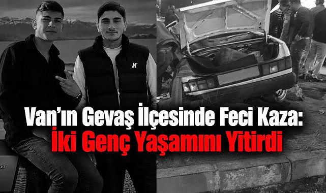 Van'ın Gevaş İlçesinde Feci Kaza: İki Genç Yaşamını Yitirdi