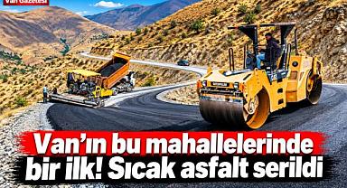 Van'ın iki mahallesinde bir ilk!