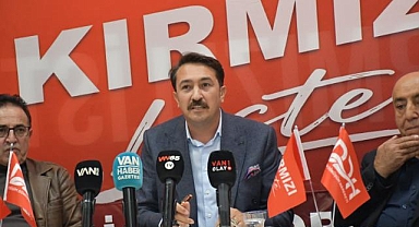 Van TSO Başkan Adayı İzzet Çoban'dan birlik ve sağduyu çağrısı