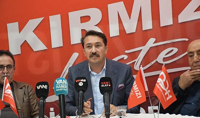 Van TSO Başkan Adayı İzzet Çoban'dan birlik ve sağduyu çağrısı