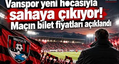 Vanspor taraftarının beklediği açıklama geldi