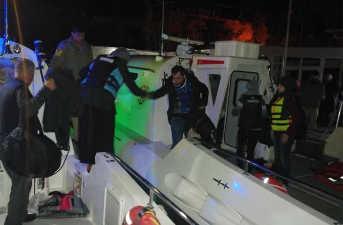 128 Suriyeli Mülteci Yakalandı