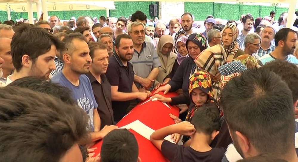 15 Temmuz Şehidi Son Yolculuğuna Uğurlanıyor