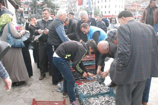 2 Ton Hamsi Dua Karşılığında Dağıtıldı
