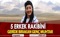 5 ERKEK RAKİBİNİ GERİDE BIRAKAN GENÇ MUHTAR