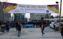 57 bin 500 kişiye iftar yemeği verildi