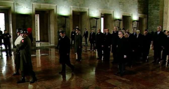 64. Hükümet Anıtkabir’de