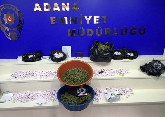 Adana’da Uyuşturucu Operasyonu: 14 Gözaltı