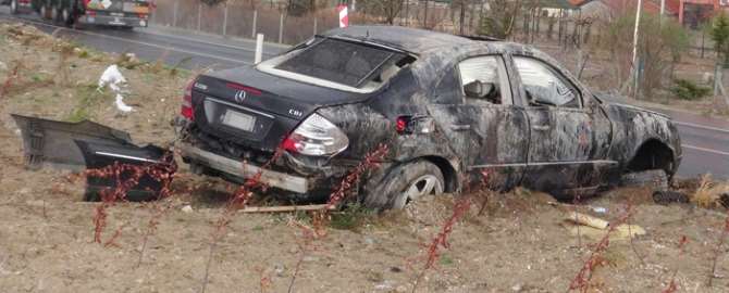 Ak Partili Belediye Başkanı Ve İlçe Başkanı Kaza Yaptı