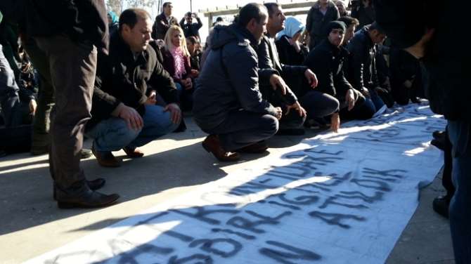 Anadolu Adliyesi’nde Oturma Eylemi