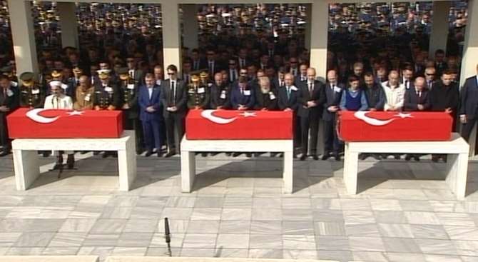 Ankara Şehitlerine Veda !