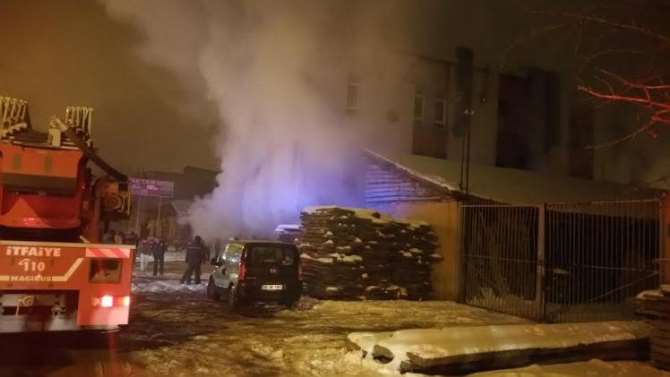 Ankara’da Korkutan Yangın