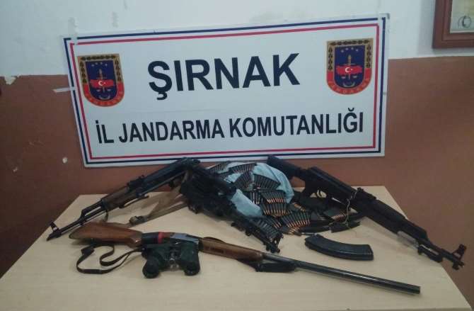 Araçtan Mühimmat Çıktı