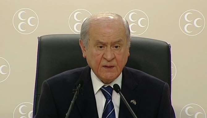 Bahçeli Öğretmen Heyetiyle Görüştü