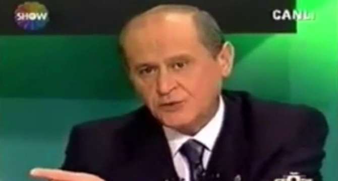 Bahçeli Yıllar Önce Bakın Ne Demişti ?