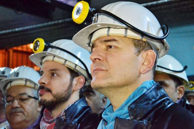 Bakanlar Yeni Yıla Maden Ocağında Girdi