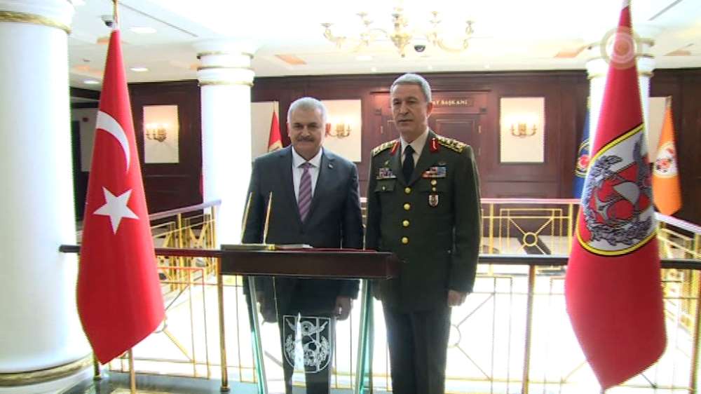 Başbakan Genelkurmay Başkanlığında