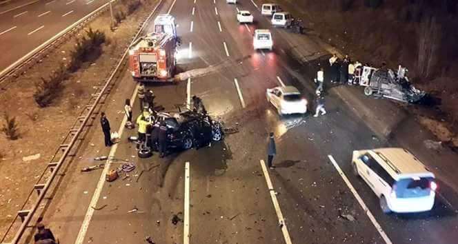 Başkent’te Feci Trafik Kazası: 3 Ölü!