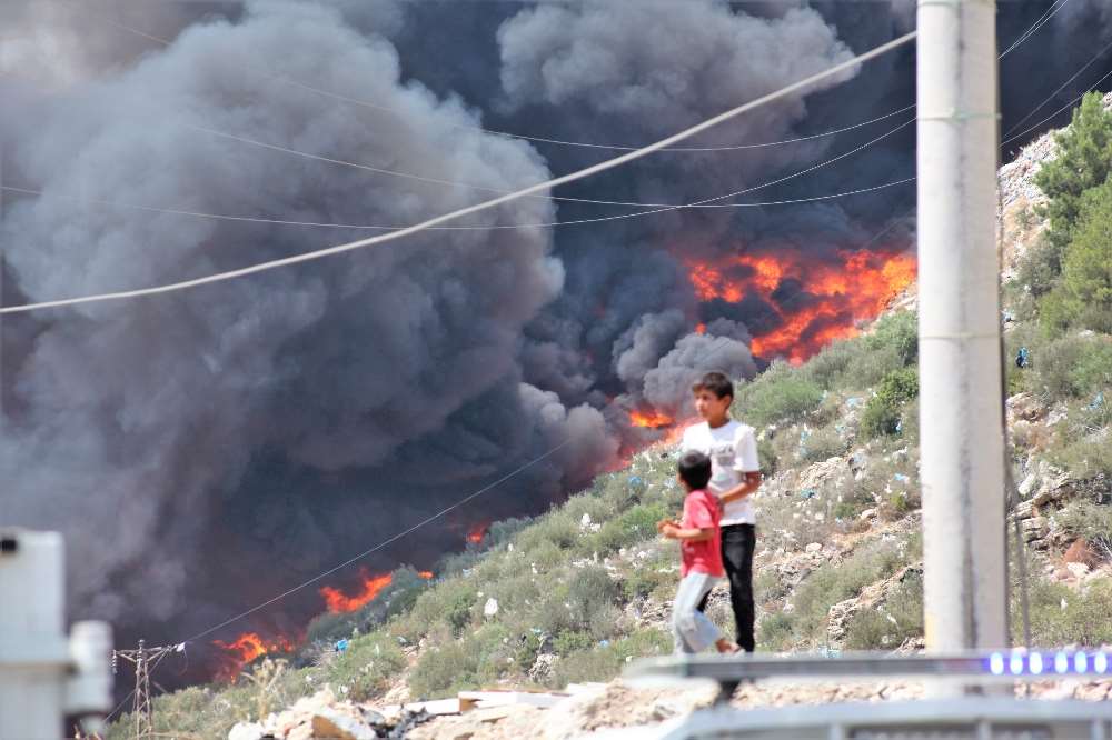 Bodrum Çöplüğü Patladı