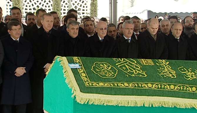 Cenaze Törenine Devletin Zirvesi De Katıldı