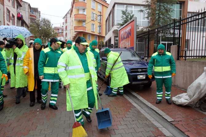 Çevreci Başkan Sokaklarda