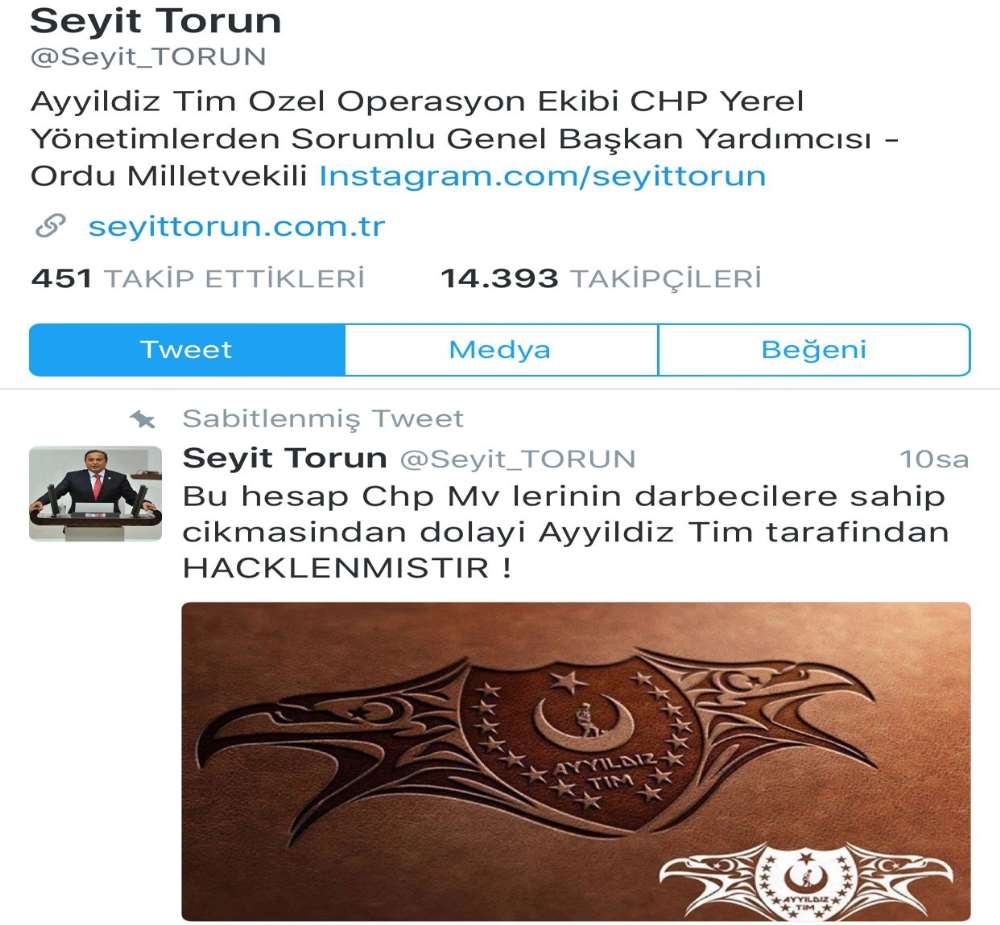 Chp Genel Başkan Yardımcısına Hack Şoku !