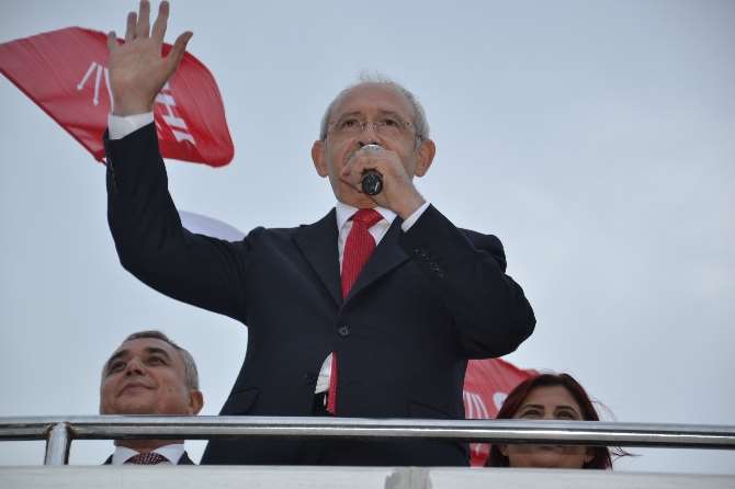 Chp Lideri Nazilli'de Konuştu