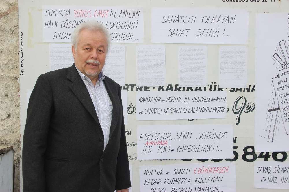 Chp’li Büyükşehir Belediyesi Ressamın Köşesini Kapattı