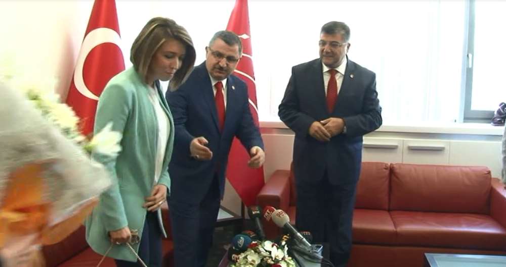 Chp’liler, Ak Parti Heyeti İle Bayramlaştı