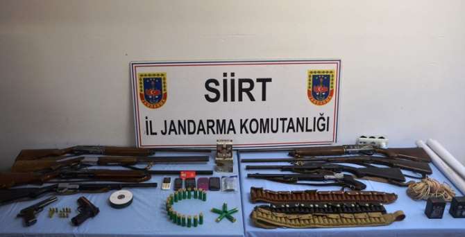 Çok Sayıda Mühimmat Ele Geçirildi: 6 Gözaltı