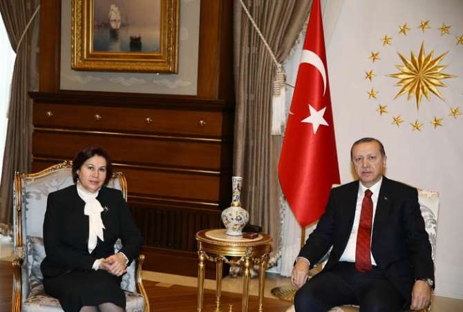 Cumhurbaşkanı Danıştay Başkanıyla Görüştü